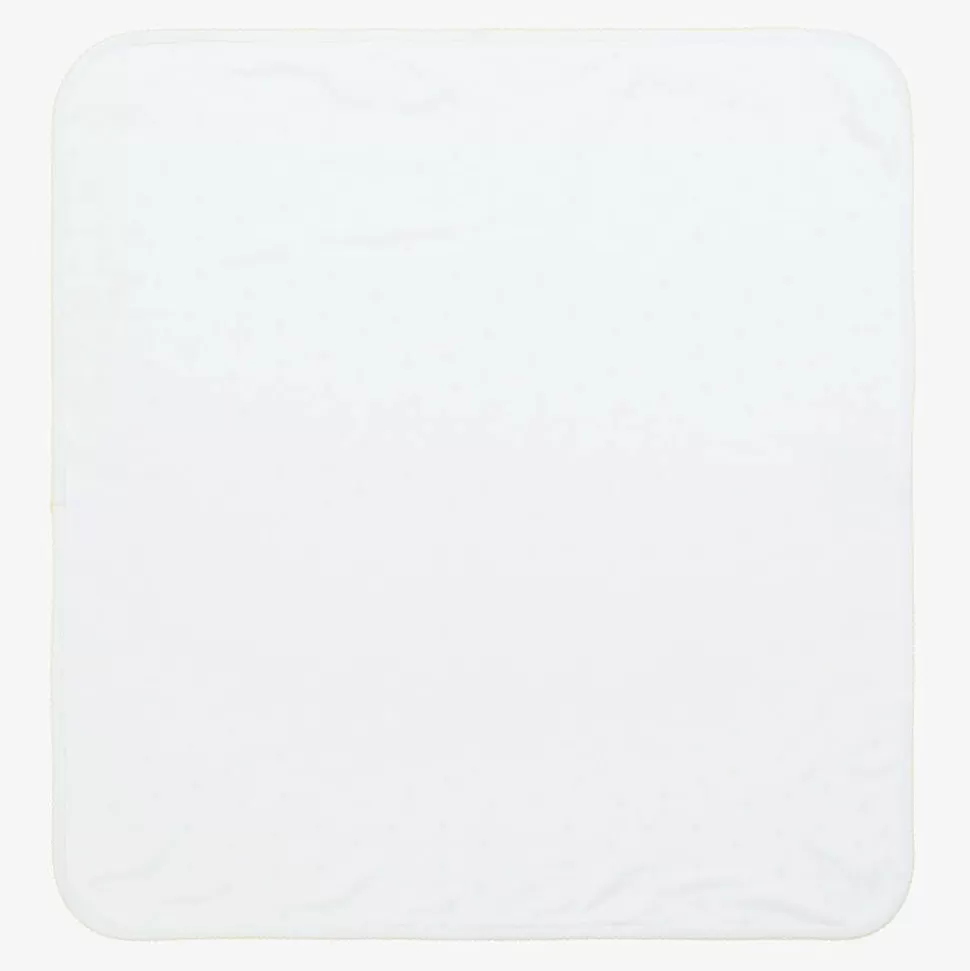 Kissy Kissy White Buzzing Bees Pima Cotton Blanket (74cm)^ Gifts