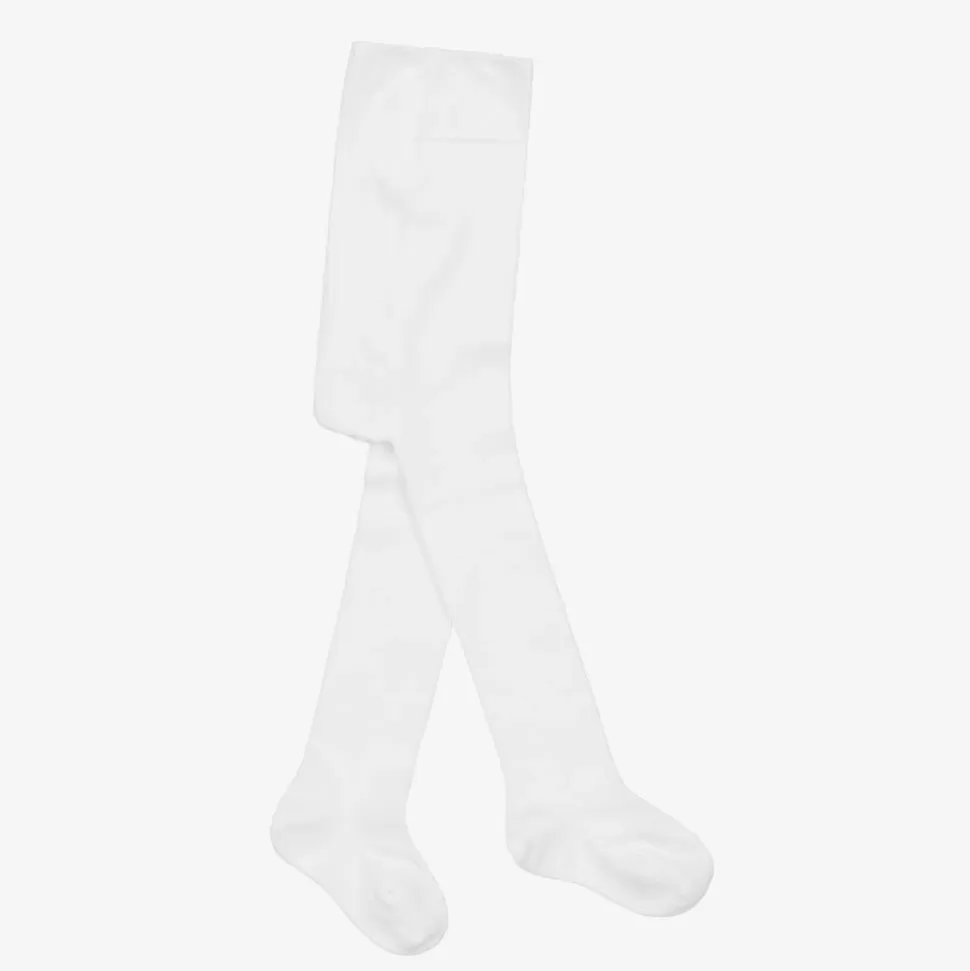 Falke White Cotton Baby Tights^ Tights