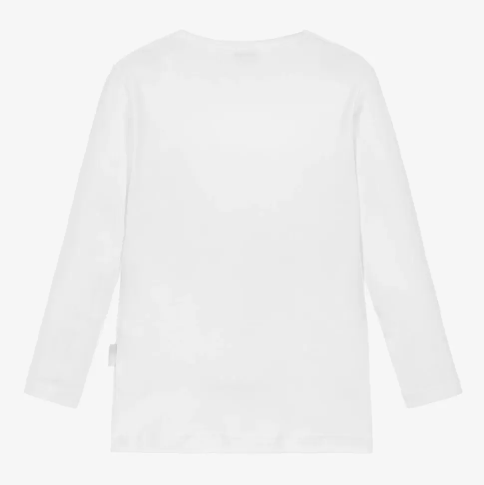 Diacar White Cotton Top^BOY Underwear