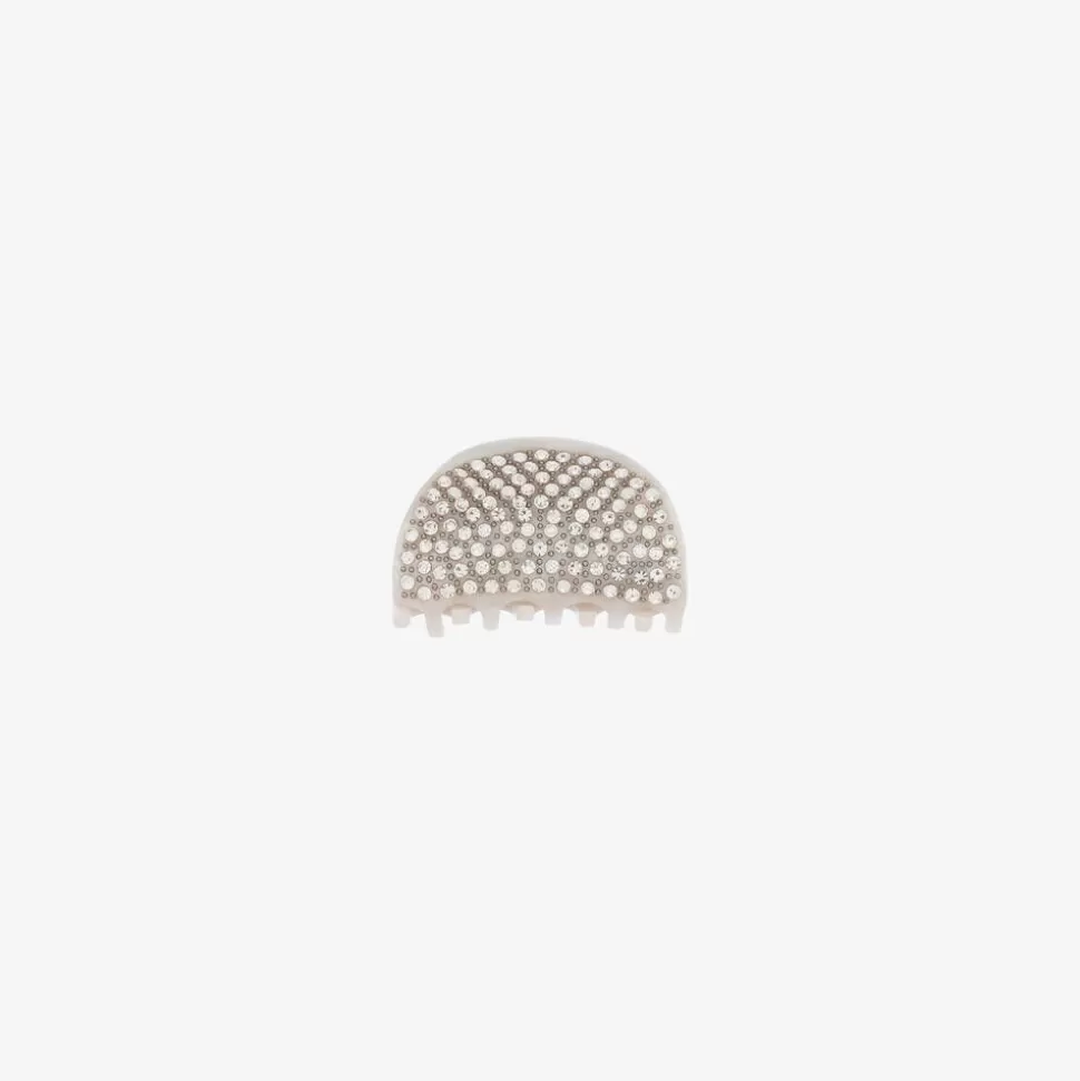Milledeux White Diamante Hairclip (5cm)^ Hair Accessories