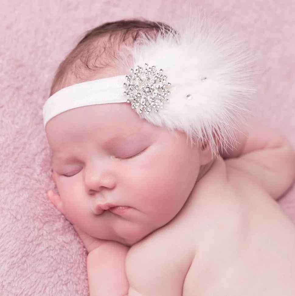 Cute Cute White Feather Headband^ Hair Accessories