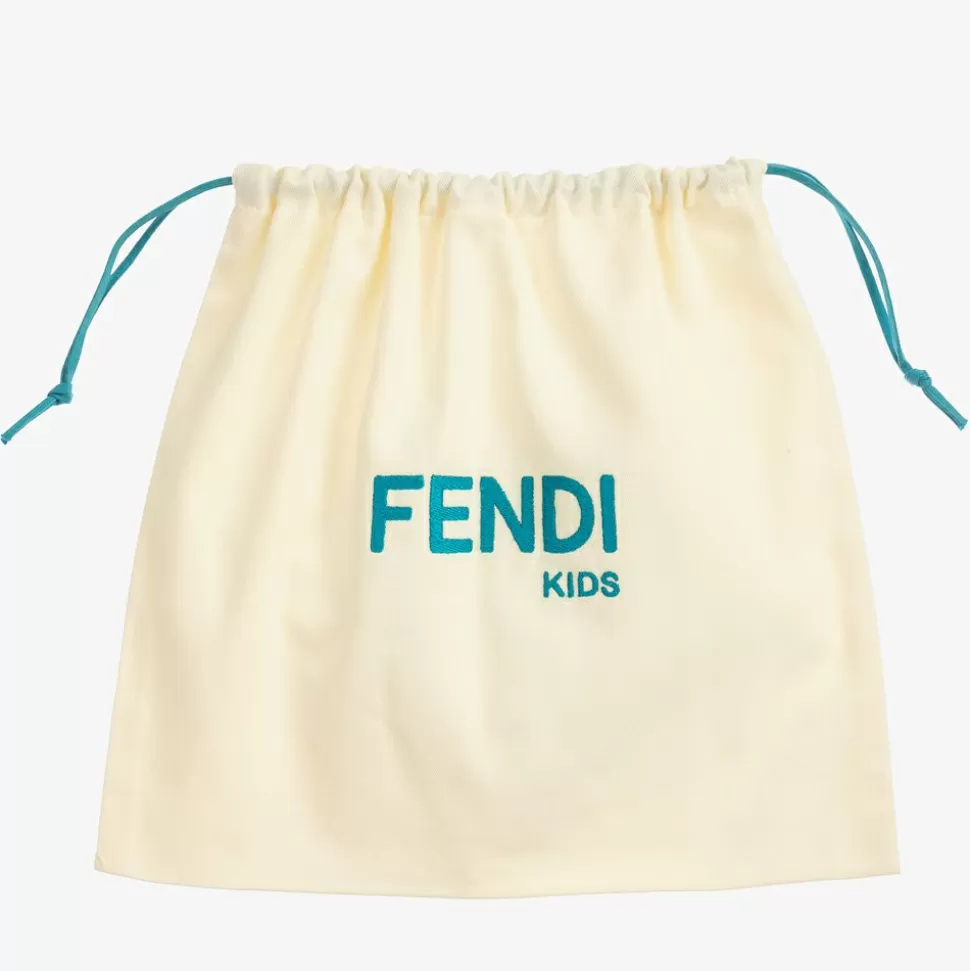 white_ff_leather_trainers_3.webp Fendi White FF Leather Trainers^BOY Trainers | Trainers