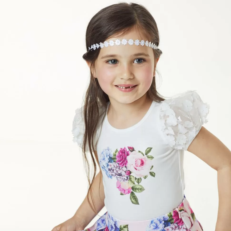 Cute Cute White Flower Pearl Headband^ Hair Accessories