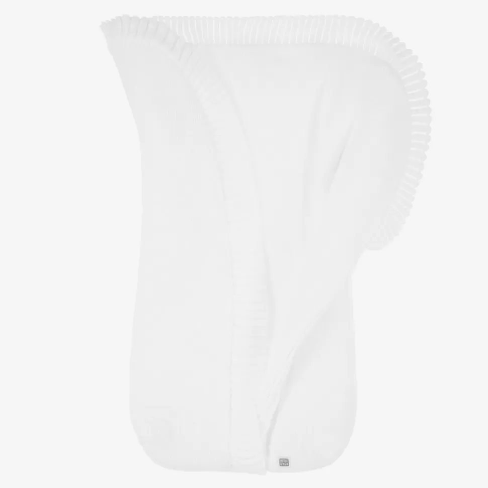 Minutus White Knitted Baby Nest (75cm)^ Nests