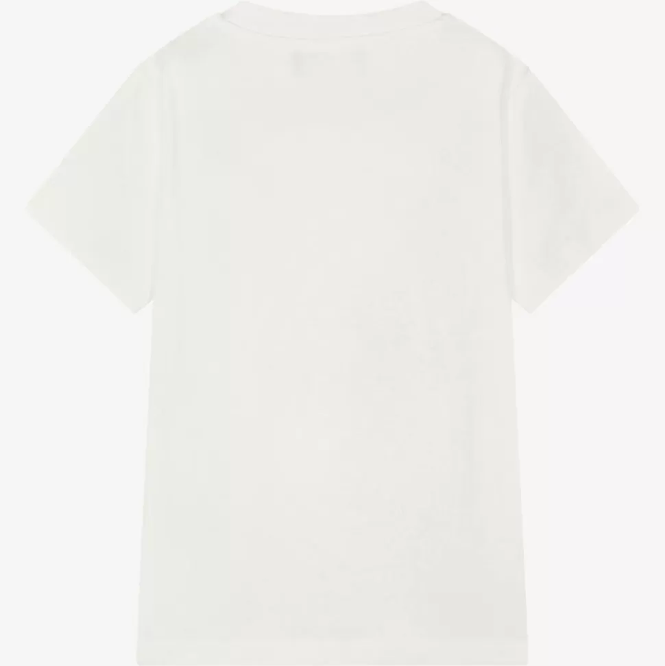 Versace White Medusa Cotton T-Shirt^ Tops