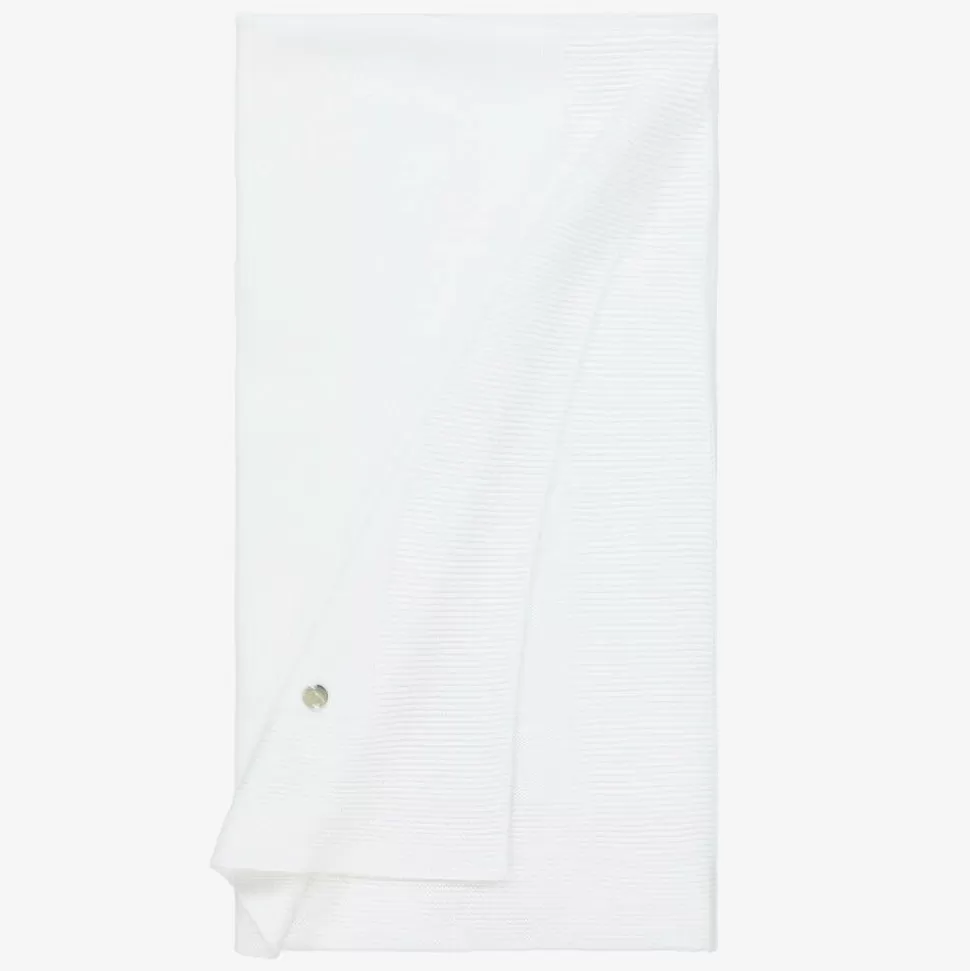 Paz Rodríguez White Organic Cotton Blanket (98cm)^ Gifts