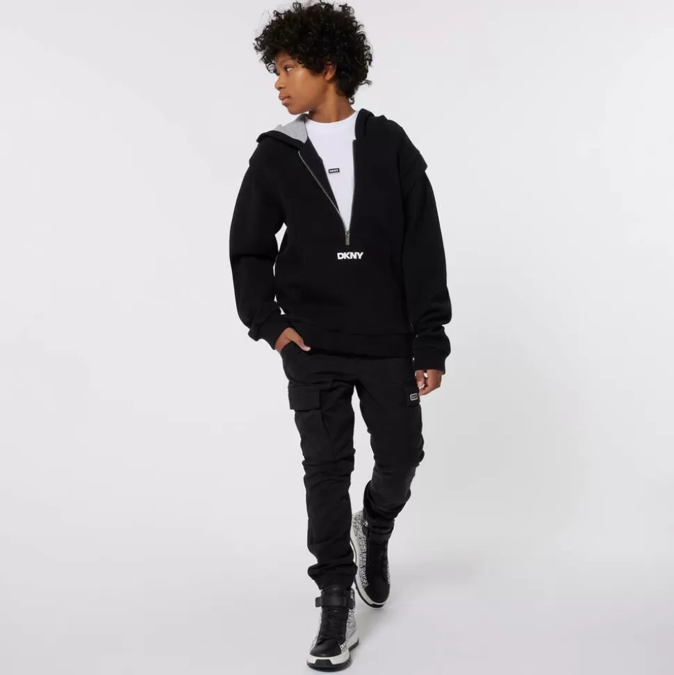 DKNY White Organic Cotton T-Shirt^BOY Tops