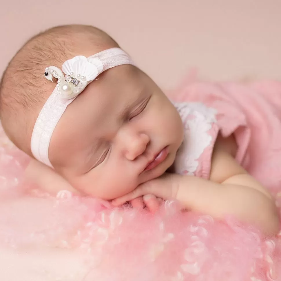 Cute Cute White Swan Headband^ Hair Accessories