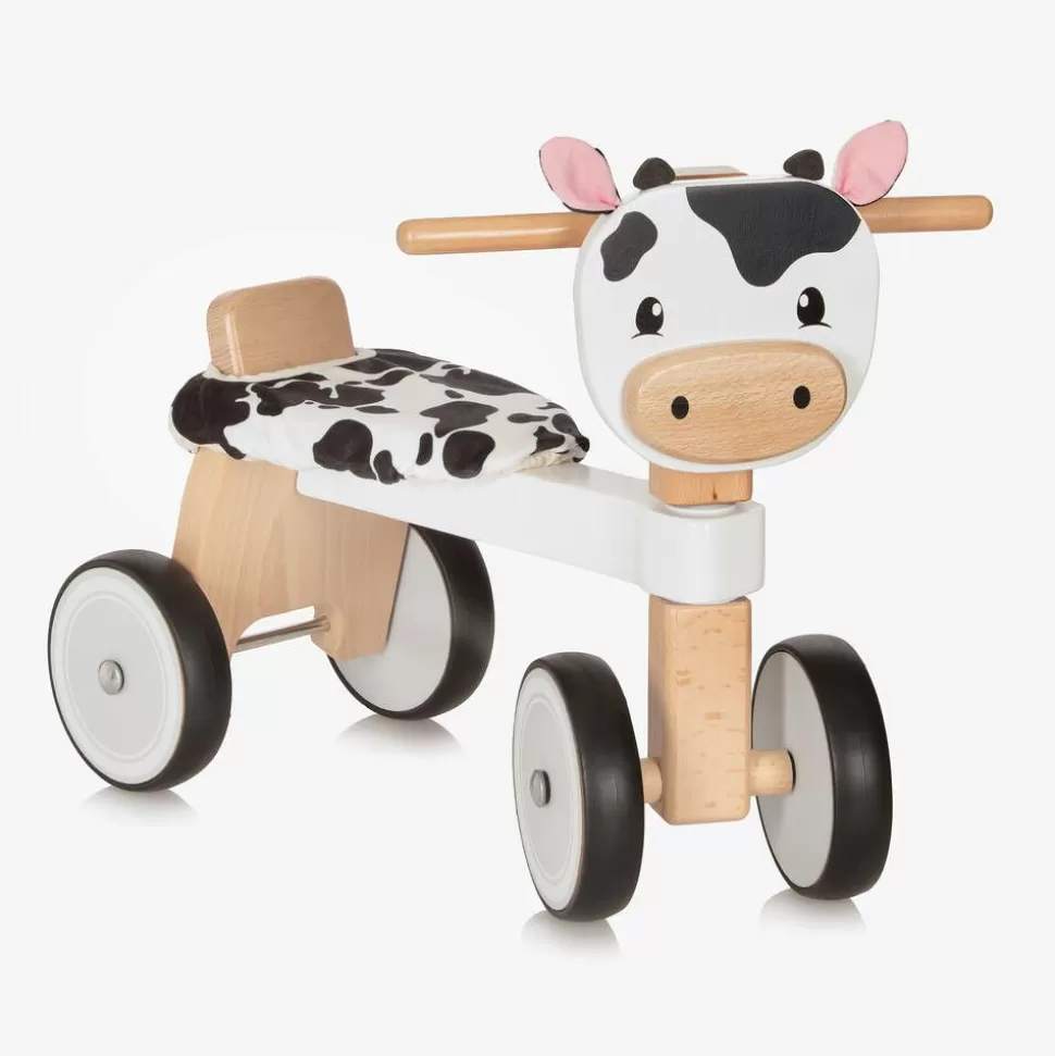 Bigjigs Wooden Ride-On Cow (45cm)^ Gifts