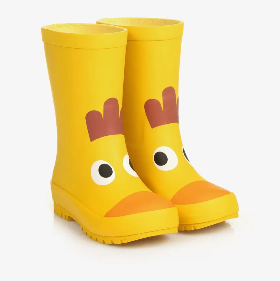 Stella McCartney Kids Yellow Chicken Rain Boots^BOY Rain Boots | Rain Boots