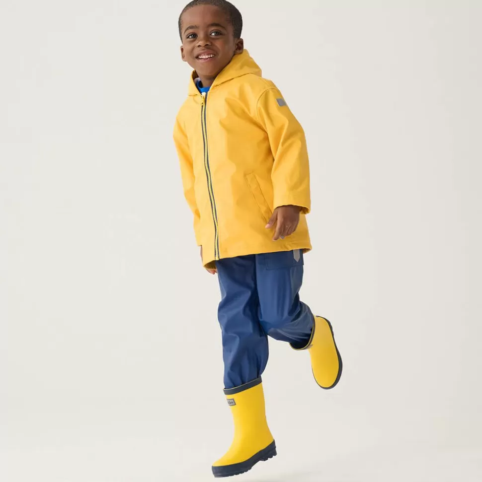 Hatley Yellow Hooded Raincoat^BOY Coats & Jackets | Coats & Jackets