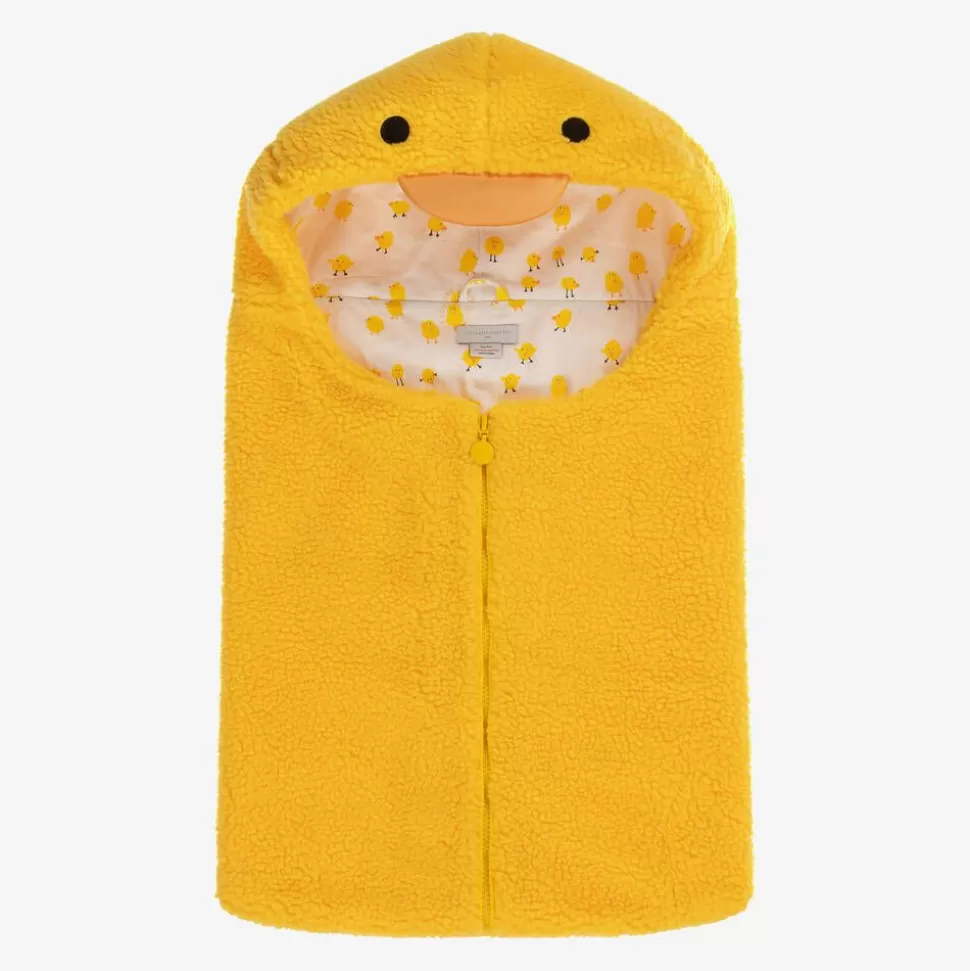 Stella McCartney Kids Yellow Sherpa Fleece Baby Chick Nest (70cm)^ Nests
